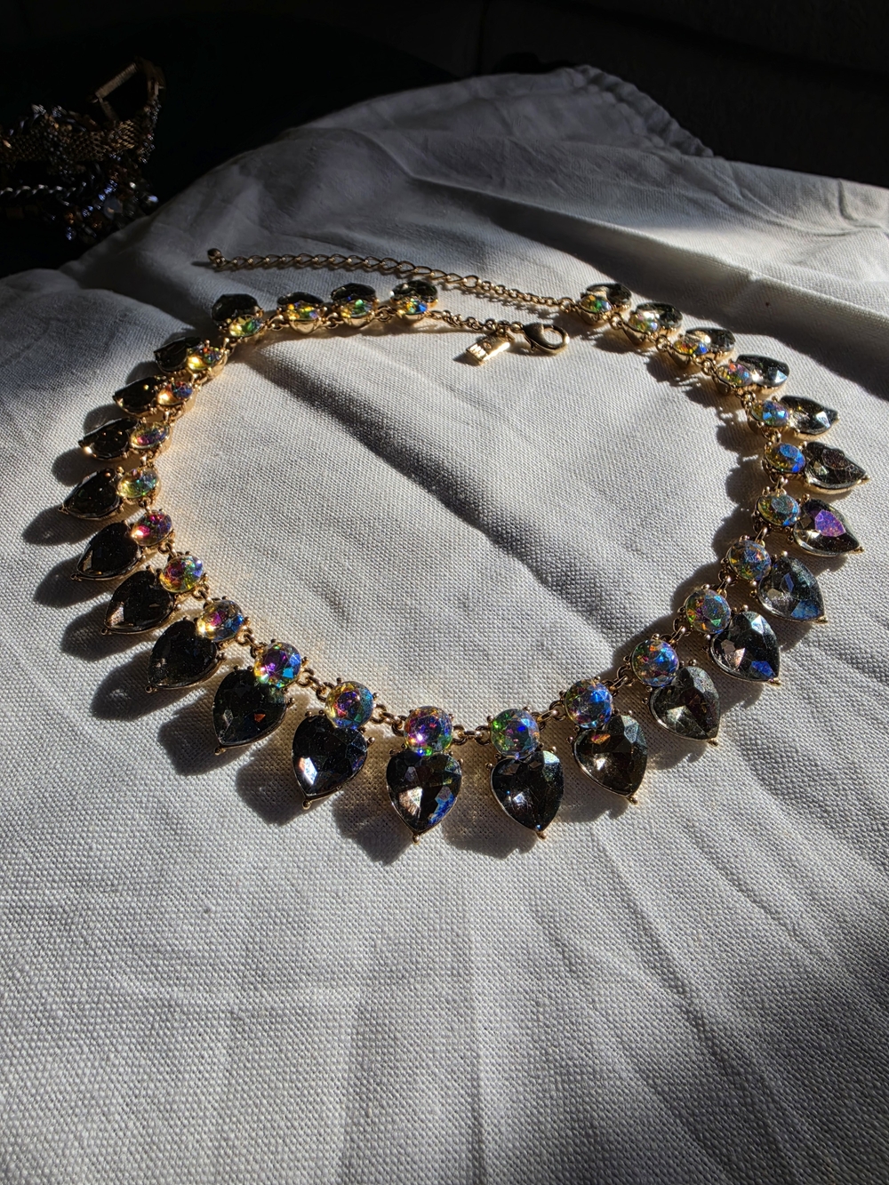 INC. Gold-Tone Fashion Teardrop Necklace